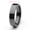 A black ceramic ring is shown here.